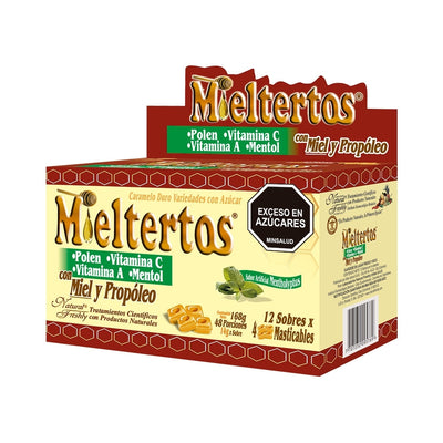 Mieltertos T. Masticables Caja X 12 Sobres