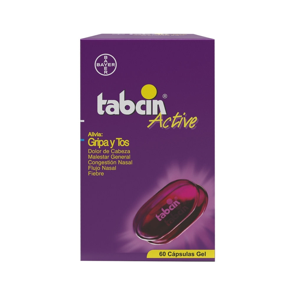 TABCIN ACTIVE CAPSULAS CAJA X 60 UNDS