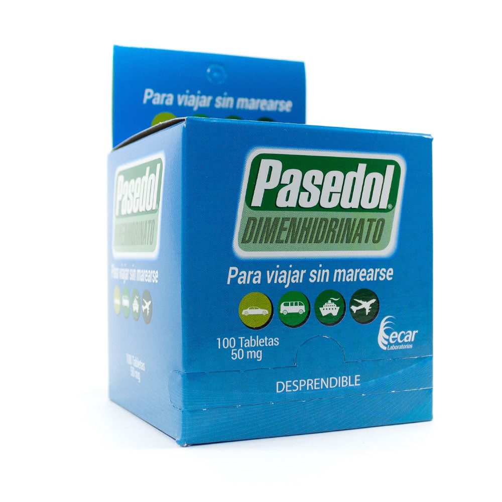 PASEDOL TABLETAS 50 MG CAJA X 100 UNDS