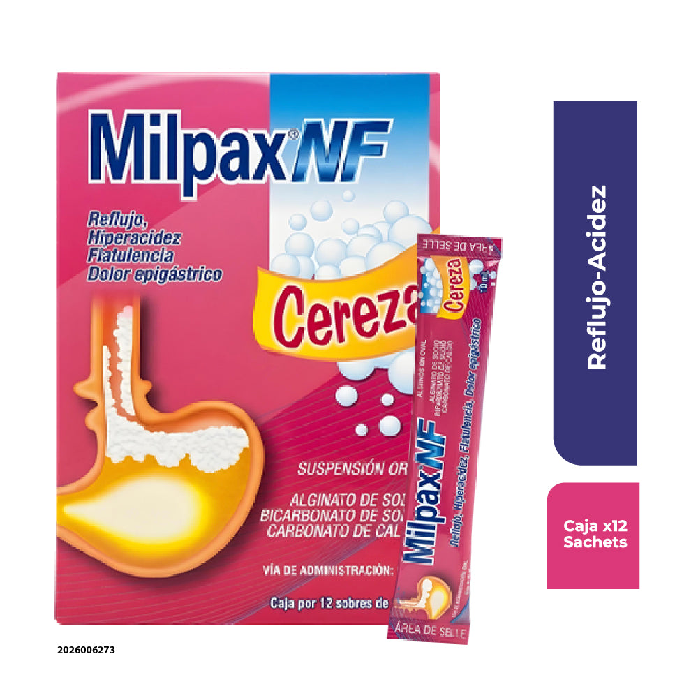 MILPAX NF SACHET CAJA 12 X 10ML
