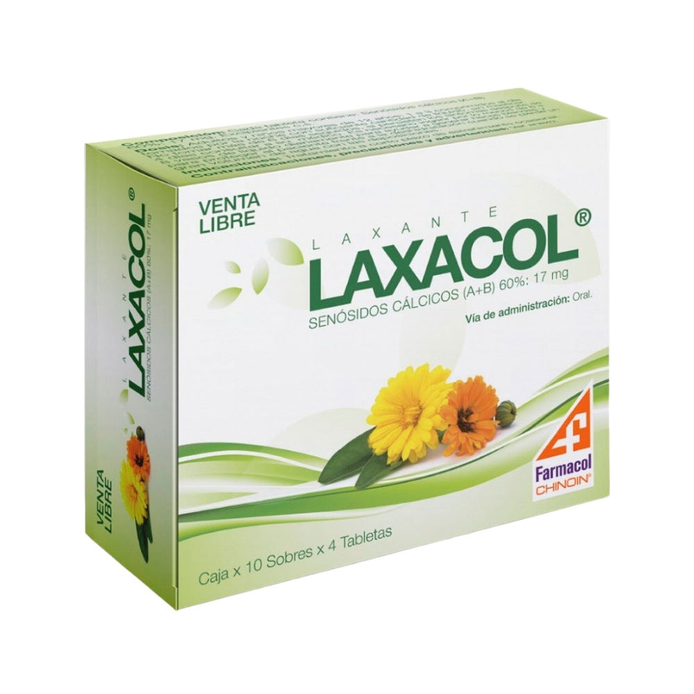 LAXACOL TABLETAS CAJA X 40 UNDS