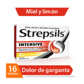 STREPSILS INTENSIVE MIEL-LIMON TABLETAS CAJA X 16 UNDS