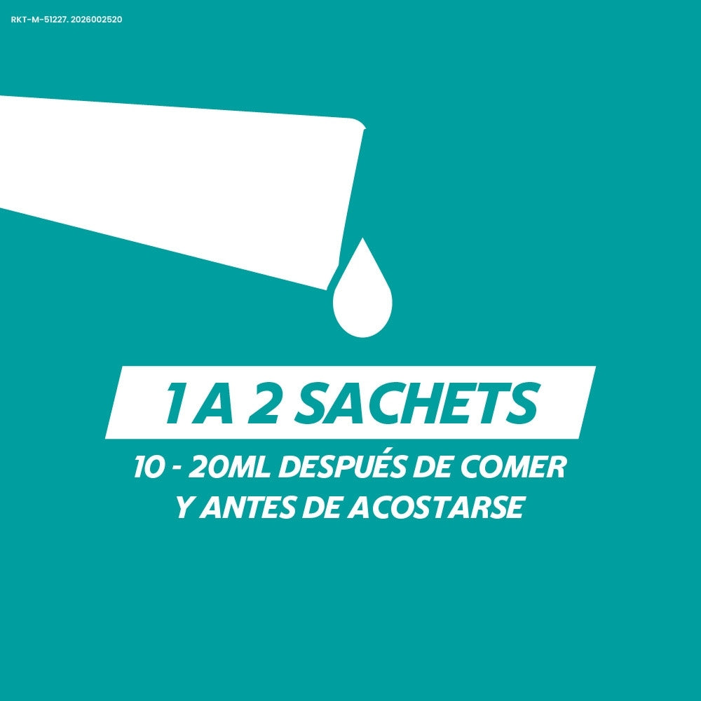 GAVISCON SACHET CAJA X 12 UNDS