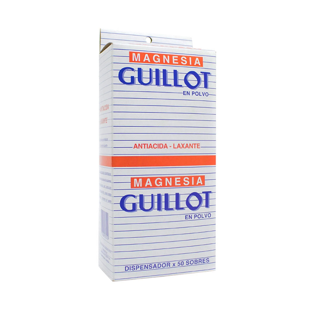 MAGNESIA GUILLOT SOBRES CAJA X 50 UNDS