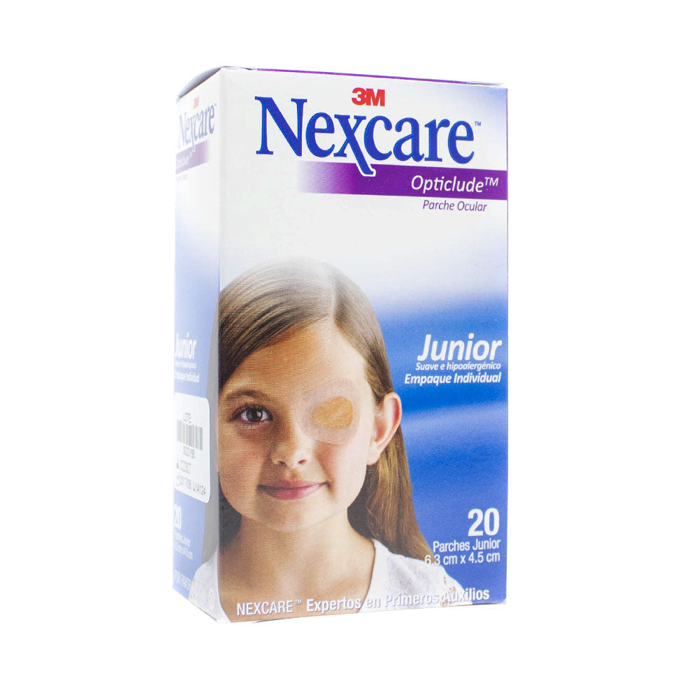 PARCHE OCULAR 3M NEXCARE NIÑOS CAJA X 20 UNDS