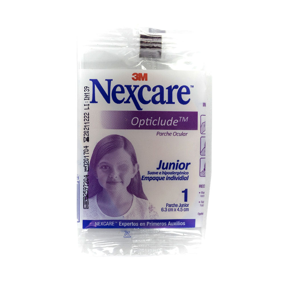 PARCHE OCULAR 3M NEXCARE NIÑOS CAJA X 20 UNDS