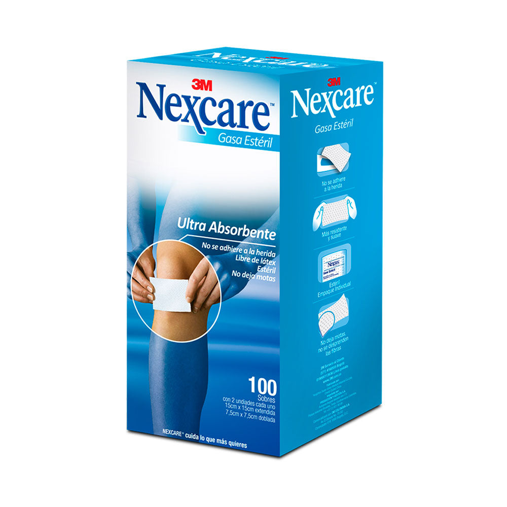 GASA 3M NEXCARE CAJA X 100 UNDS