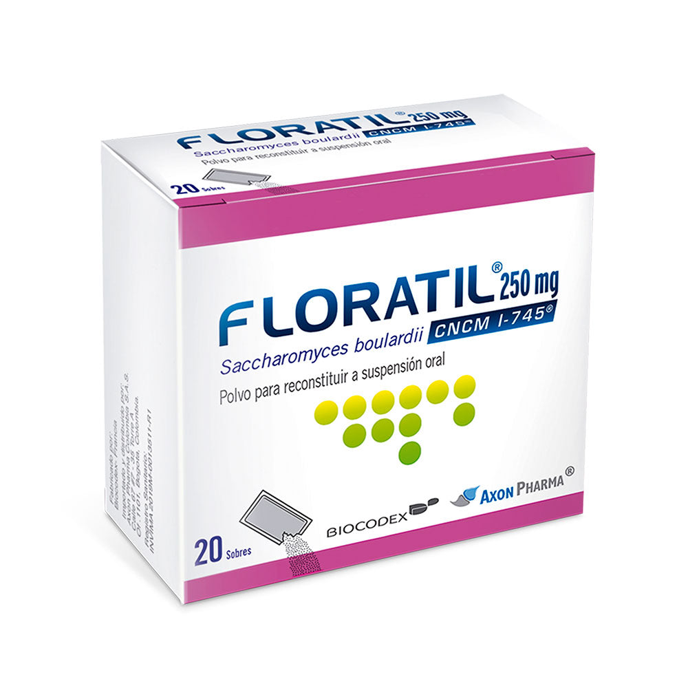 FLORATIL POLVO 250MG SOBRE X 20 UNDS