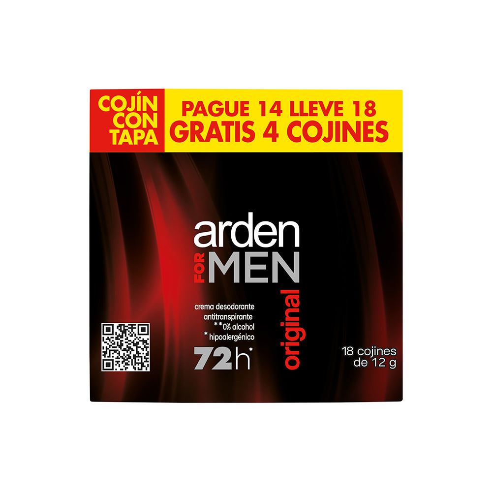 DESODORANTE CREMA ARDEN FOR MEN SACHET PAGUE 14 LLEVE 18