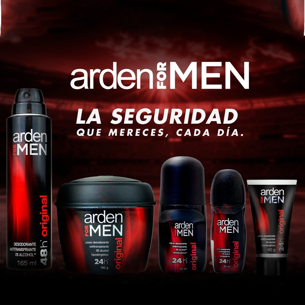 DESODORANTE CREMA ARDEN FOR MEN SACHET PAGUE 14 LLEVE 18