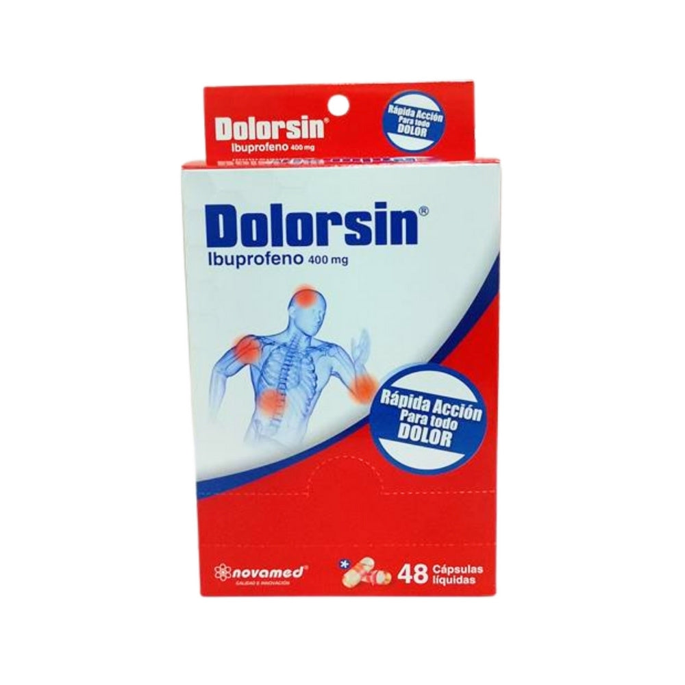 DOLORSIN CAPSULAS 400 MG CAJA X 48 UNDS