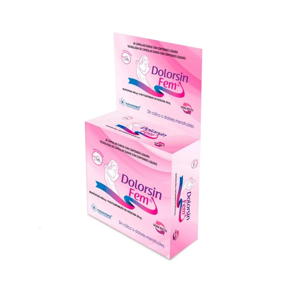 DOLORSIN FEM CAPSULAS CAJA X 36 UNDS