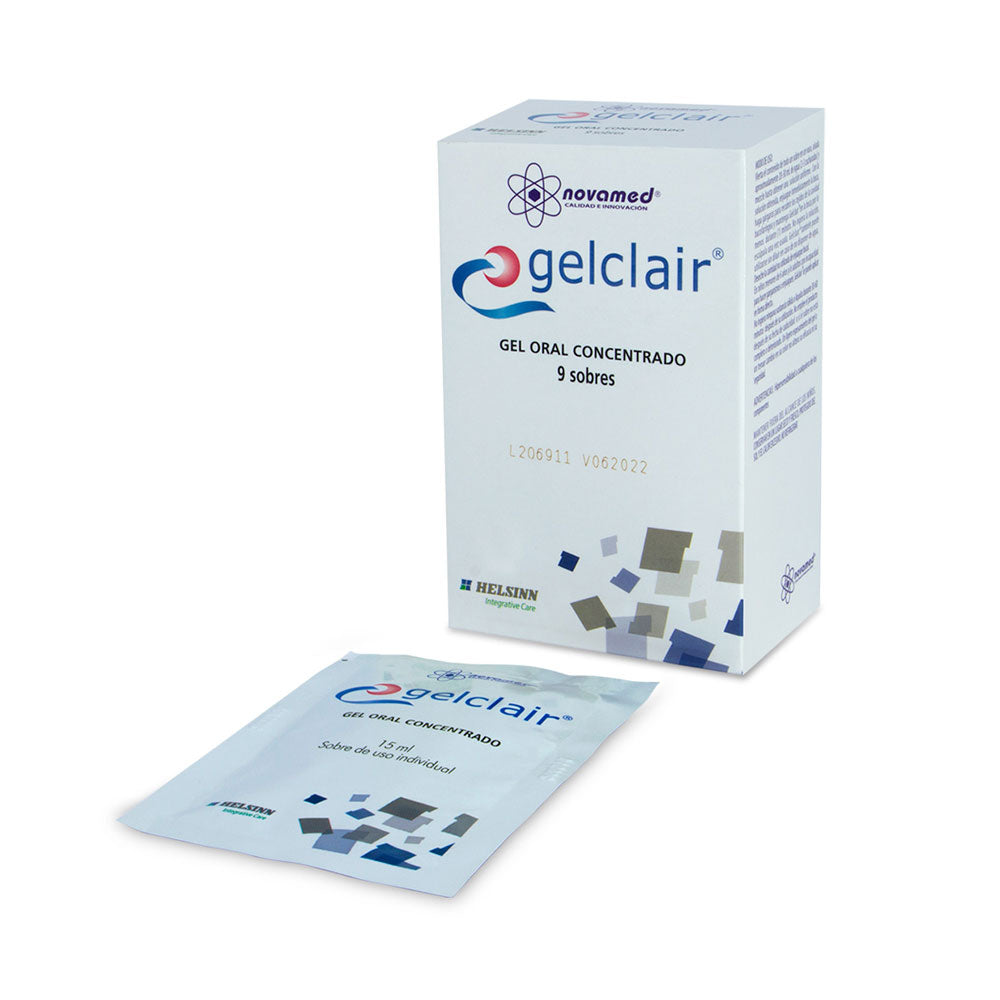 GELCLAIR ORAL GEL CAJA X 9 UNDS