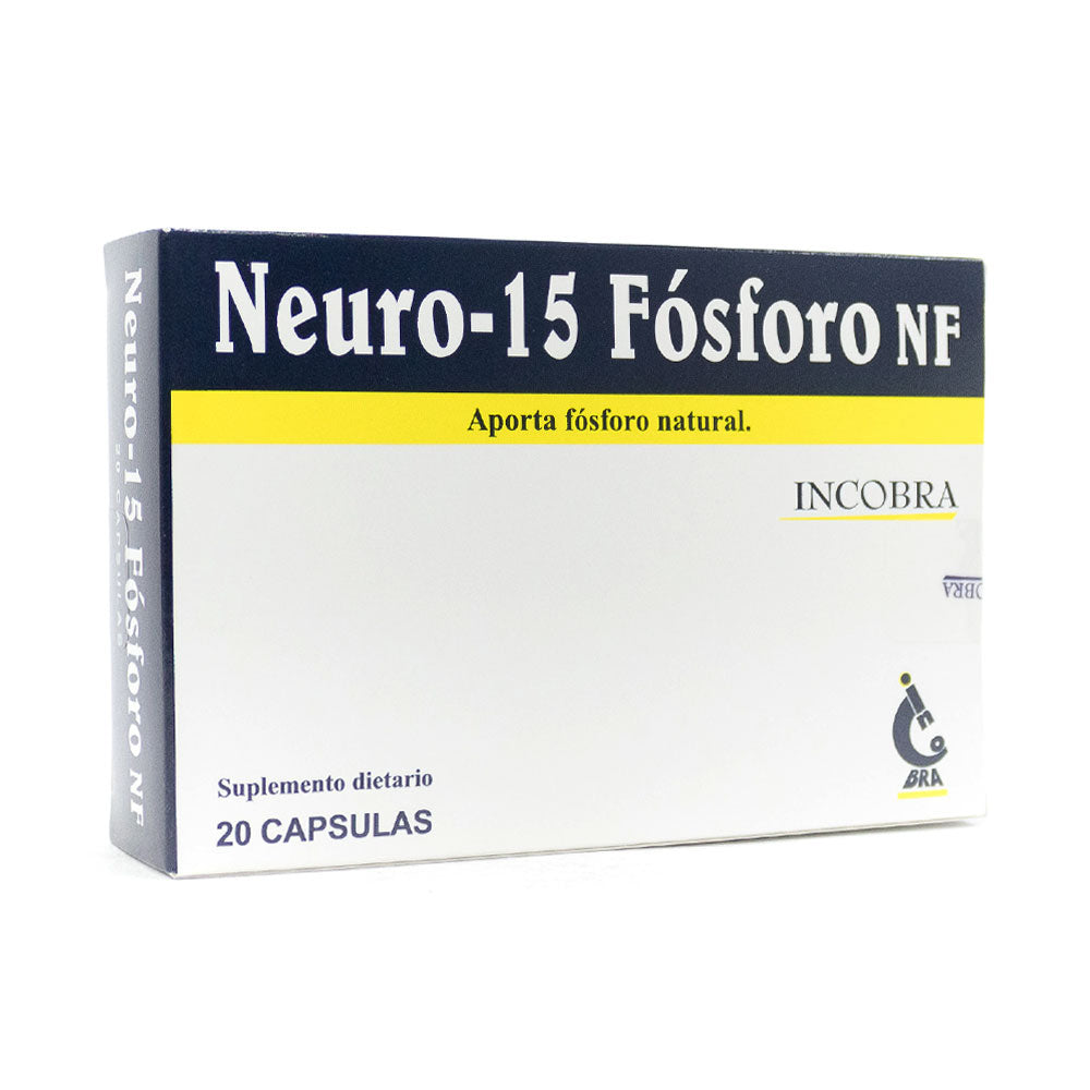 NEURO-15 FOSFORO CAPSULAS CAJA X 20 UNDS