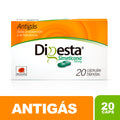 DIGESTA ANTIGAS CAPSULAS 250 MG CAJA X 20 UNDS
