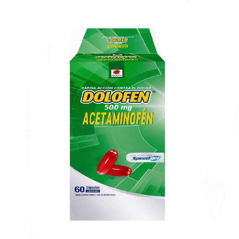 DOLOFEN CAPSULAS 500 MG CAJA X 60 UNDS