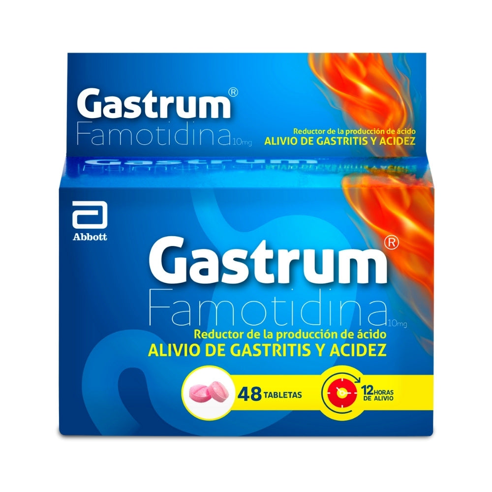 GASTRUM TABLETAS 10 MG CAJA X 48 UNDS