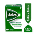 DOLEX TABLETAS 500 MG CAJA X 200 UNDS