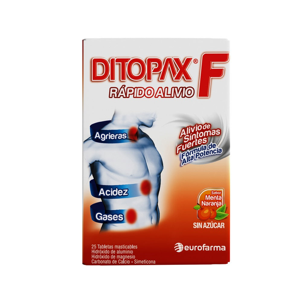 DITOPAX-F E.X T. MASTICABLES NARANJA CAJA X 25 UNDS