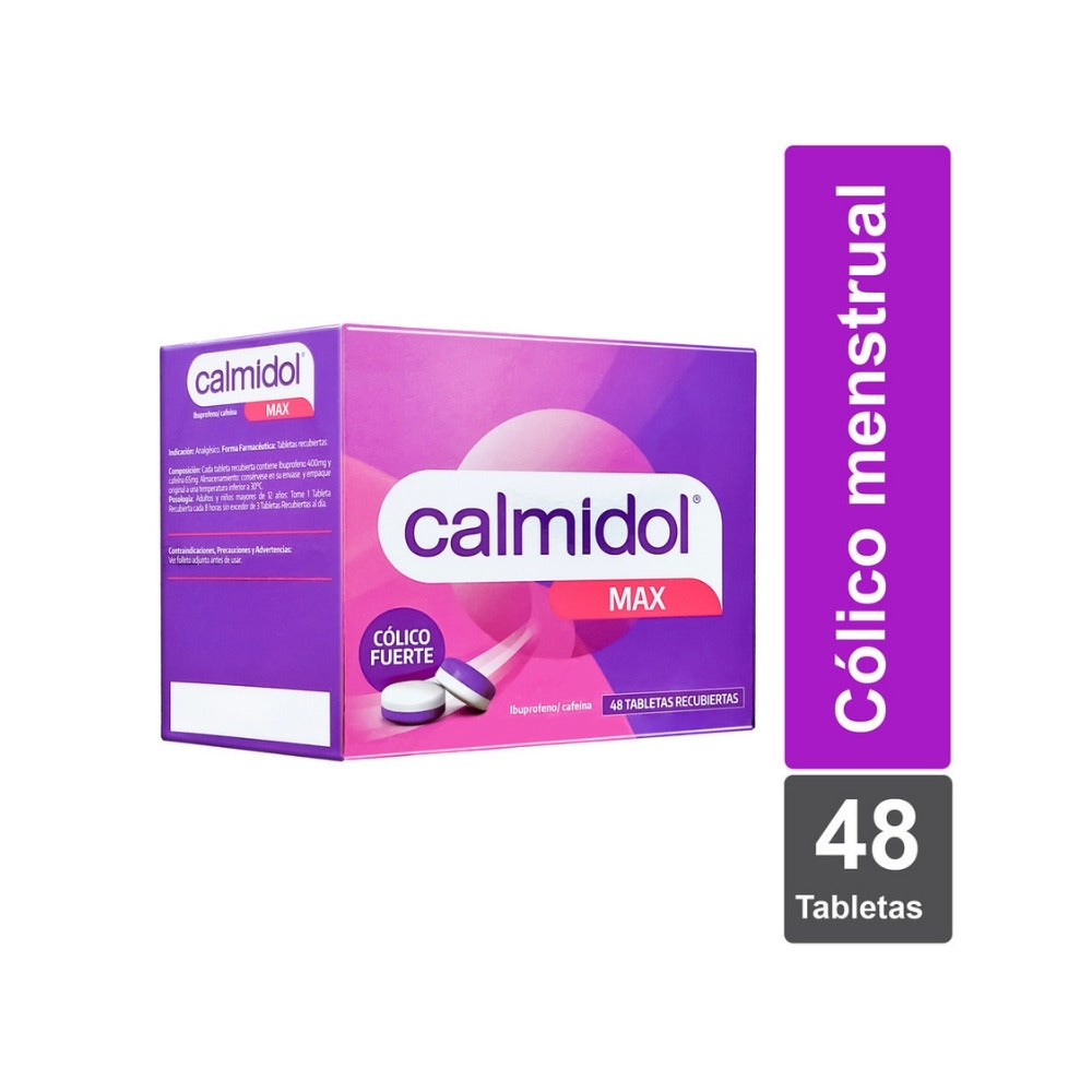 CALMIDOL MAX TABLETAS CAJA X 48 UNDS