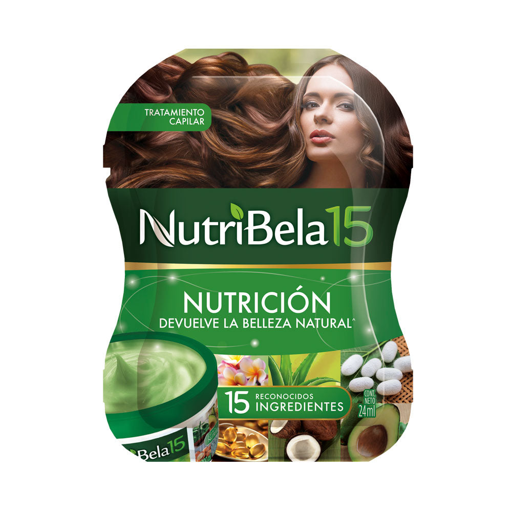 NUTRIBELA NUTRICION TRATAMIENTO CAPILAR CAJA 12 X 24 ML