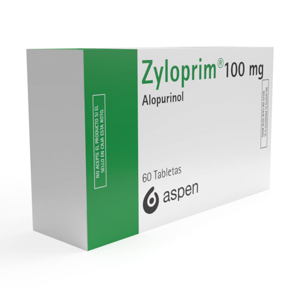 ZYLOPRIM TABLETAS 100 MG CAJA X 60 UNDS