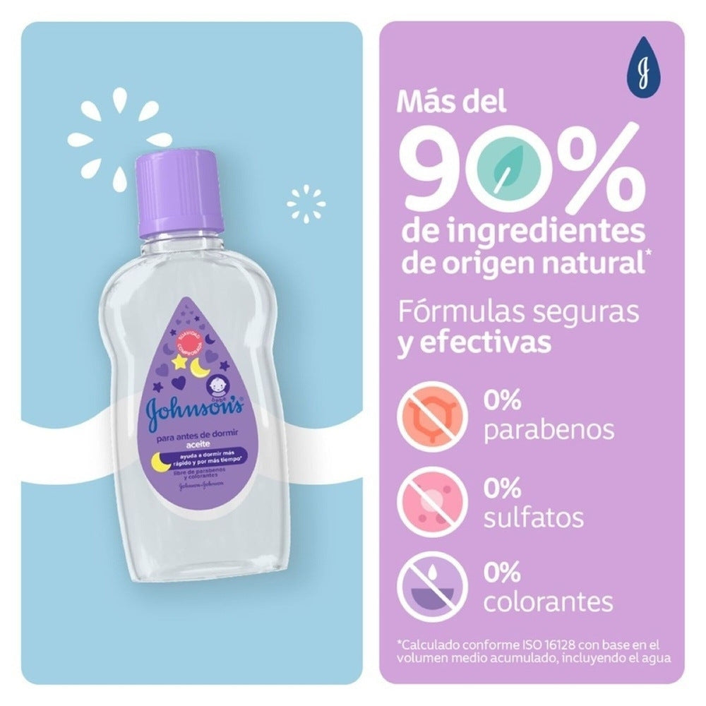 ACEITE JOHNSONS ANTES DE DORMIR FRASCO 100 ML
