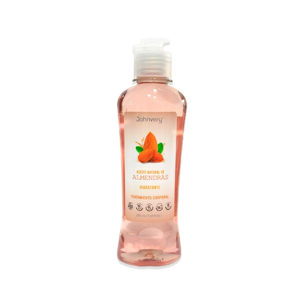 ACEITE JOHNVERY ALMENDRAS FRASCO 220 ML