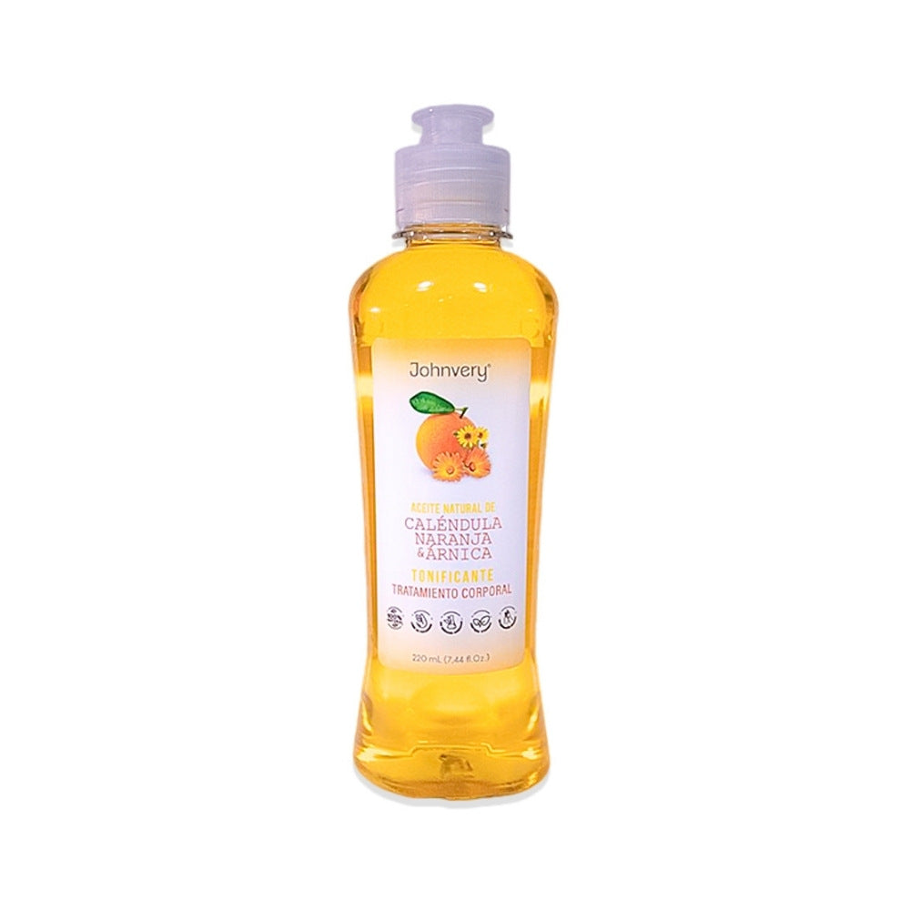 ACEITE JOHNVERY CALEND/NARJA/ARNICA FRASCO 220 ML
