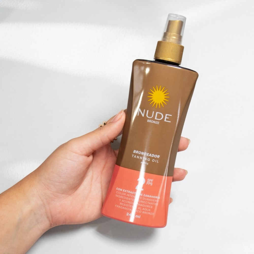 ACEITE NUDE BRONZE SPF 2 FRASCO 240 ML