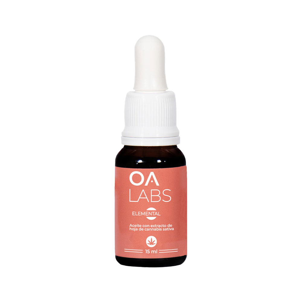 ACEITE OA LABS ELEMENTAL 1000MG CANNABIS SATIVA FRASCO 15 ML