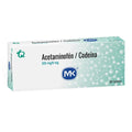 ACETAMINOFEN+CODEINA MK TABLETAS 325/8MG CAJA X 20 UNDS