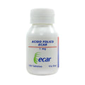 ACIDO FOLICO ECAR TABLETAS 1 MG FRASCO X 100 UNDS