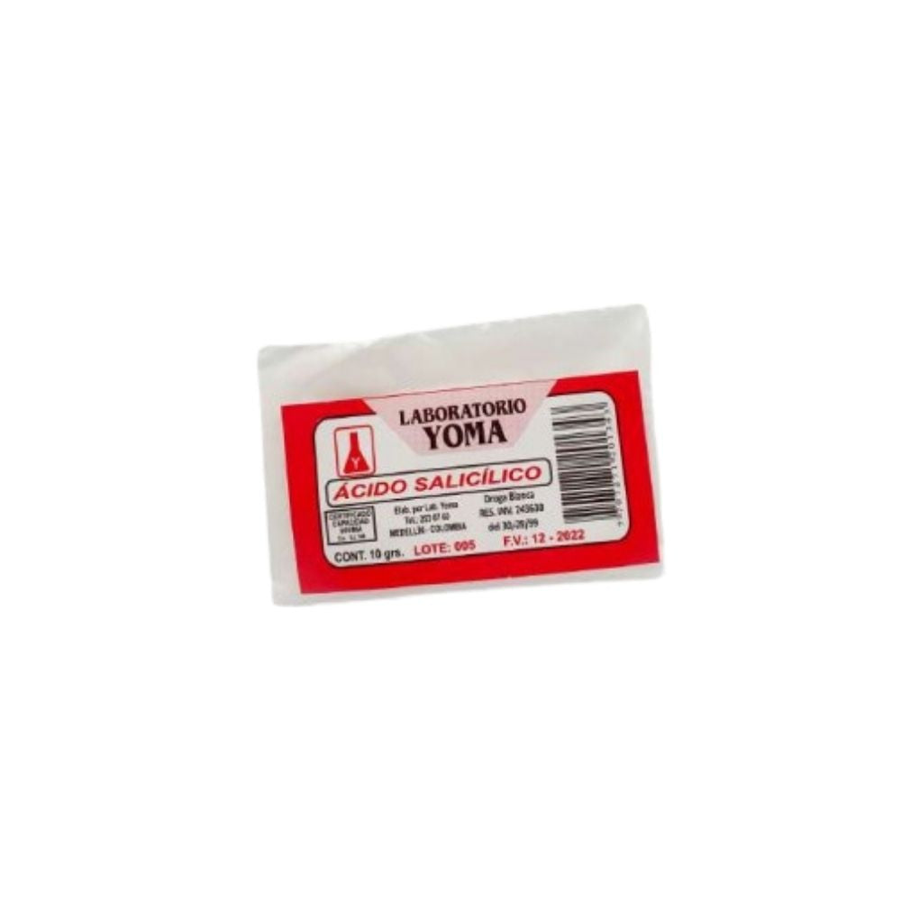 ACIDO SALICILICO YOMA BOLSA 10 G