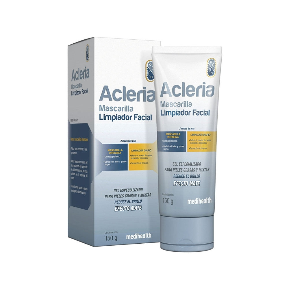 ACLERIA LIMPIADOR FACIAL MASCARILLA TUBO 150 G