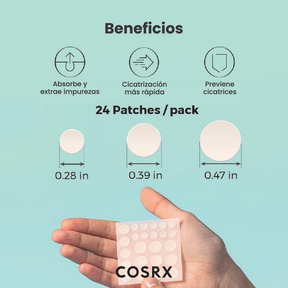 ACNE SIMPLE MASTER PATCH COSRX PARCHES X 24 UNDS