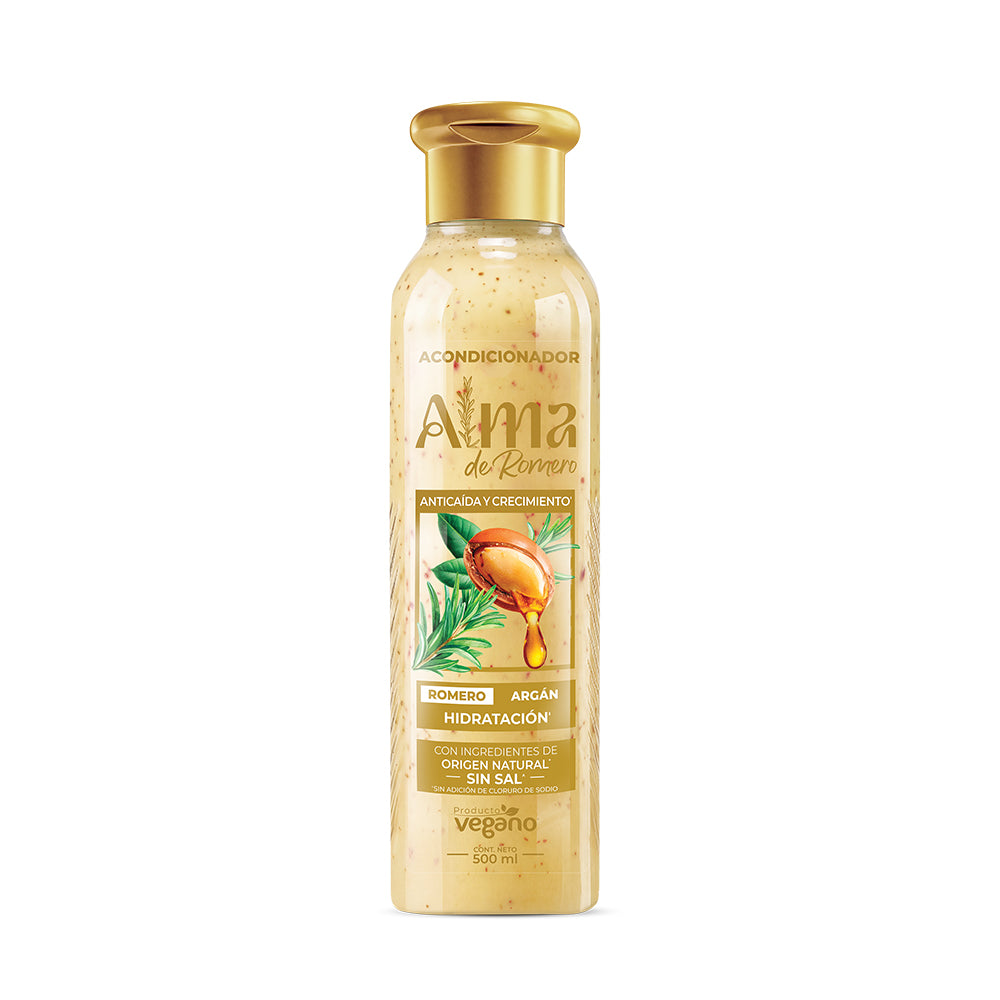 ACONDICIONADOR ALMA DE ROMERO ARGAN FRASCO 500 ML