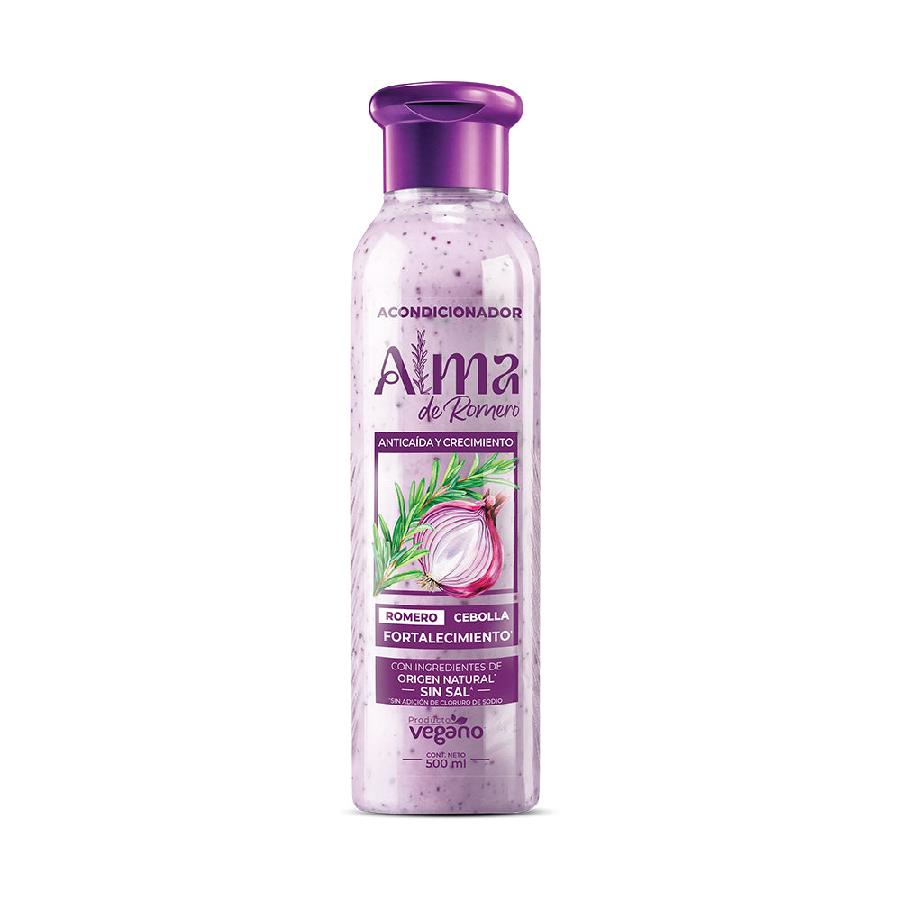 ACONDICIONADOR ALMA DE ROMERO CEBOLLA FRASCO 500 ML