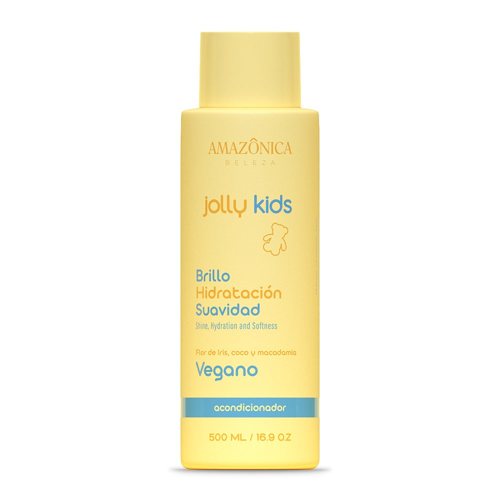 ACONDICIONADOR AMAZONICA JOLLY KIDS VEGANO FRASCO 500 ML