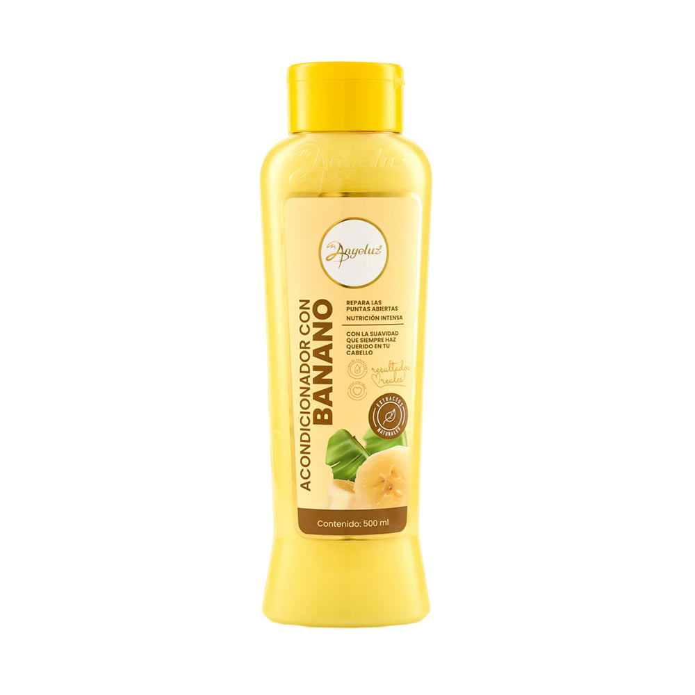 ACONDICIONADOR ANYELUZ CON BANANO FRASCO 500 ML