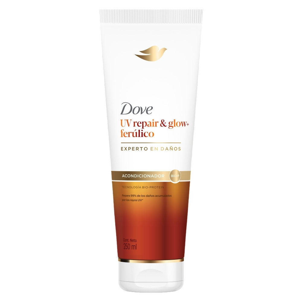ACONDICIONADOR DOVE UV REPAIR & GLOW TUBO 250 ML