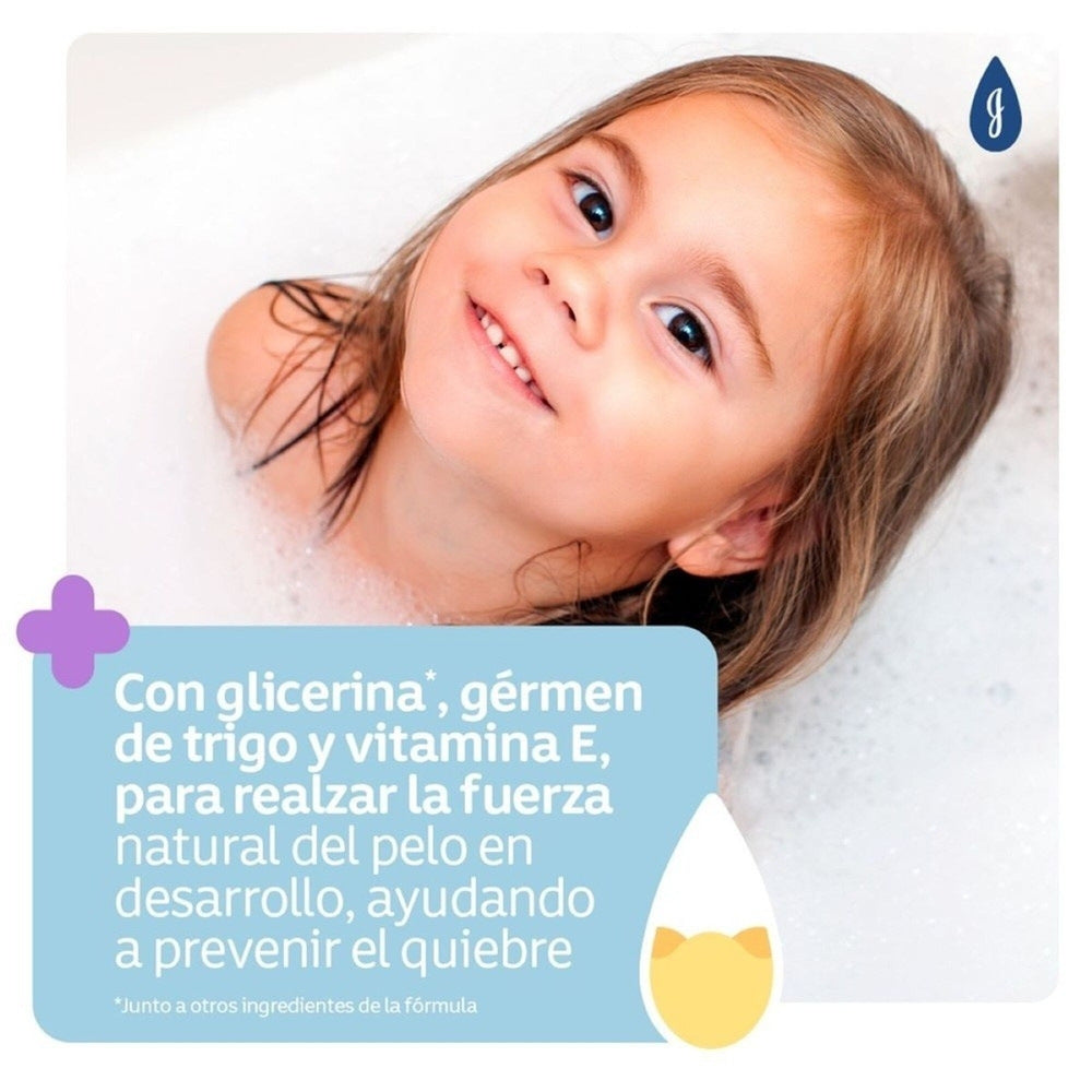 ACONDICIONADOR JOHNSONS BABY FUERZA Y VITAMIN FRASCO 200 ML