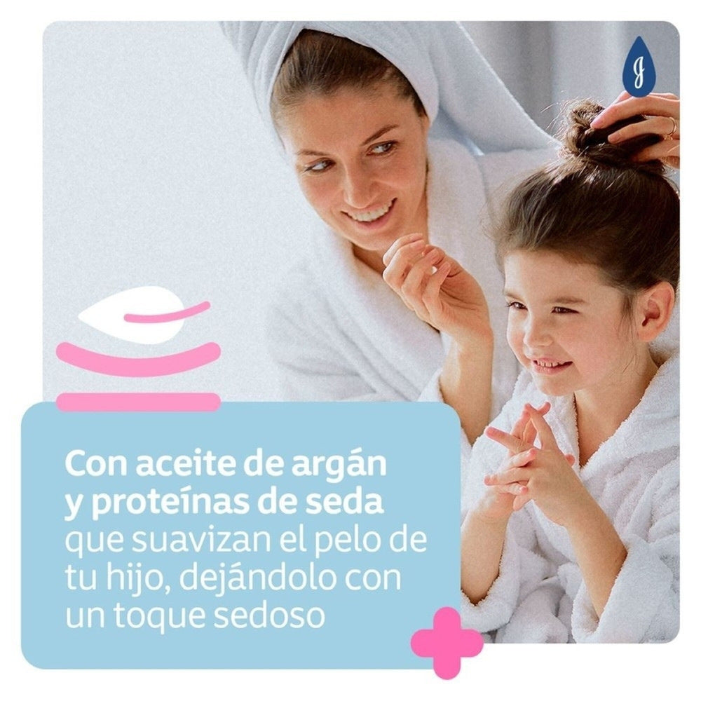 ACONDICIONADOR JOHNSONS BABY GOTAS BRILLO FRASCO 400 ML