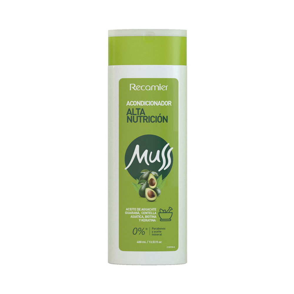 ACONDICIONADOR MUSS ALTA NUTRICION FRASCO 400 ML