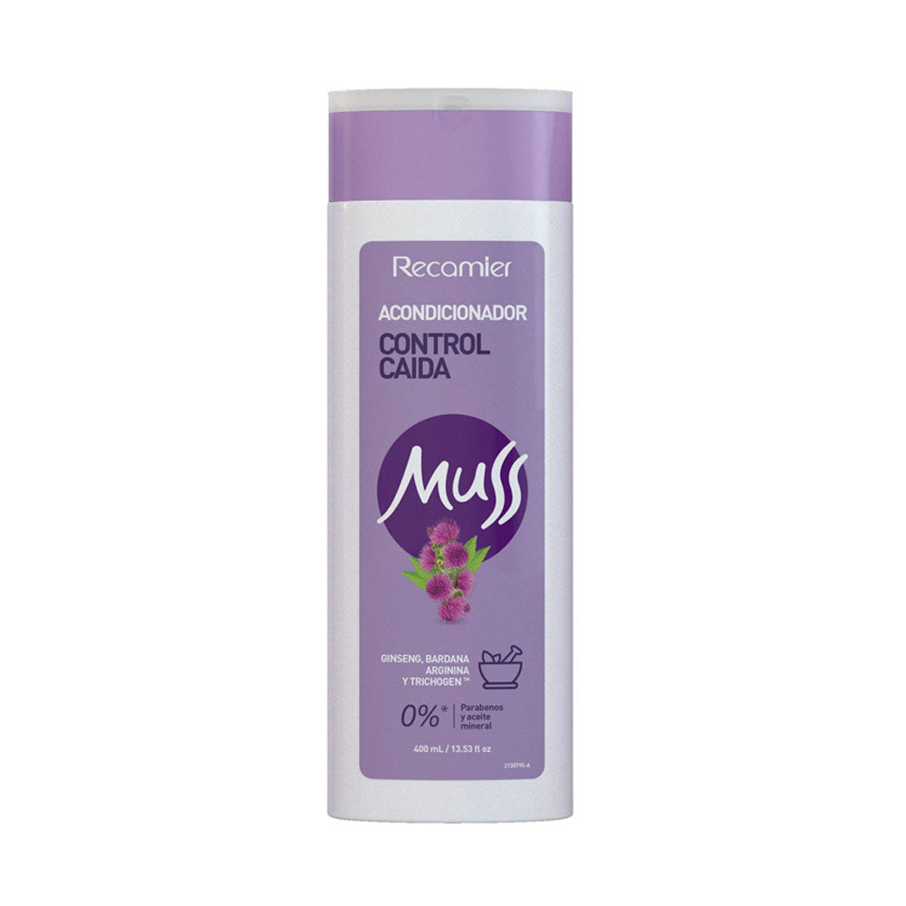 ACONDICIONADOR MUSS CONTROL CAIDA FRASCO 400 ML