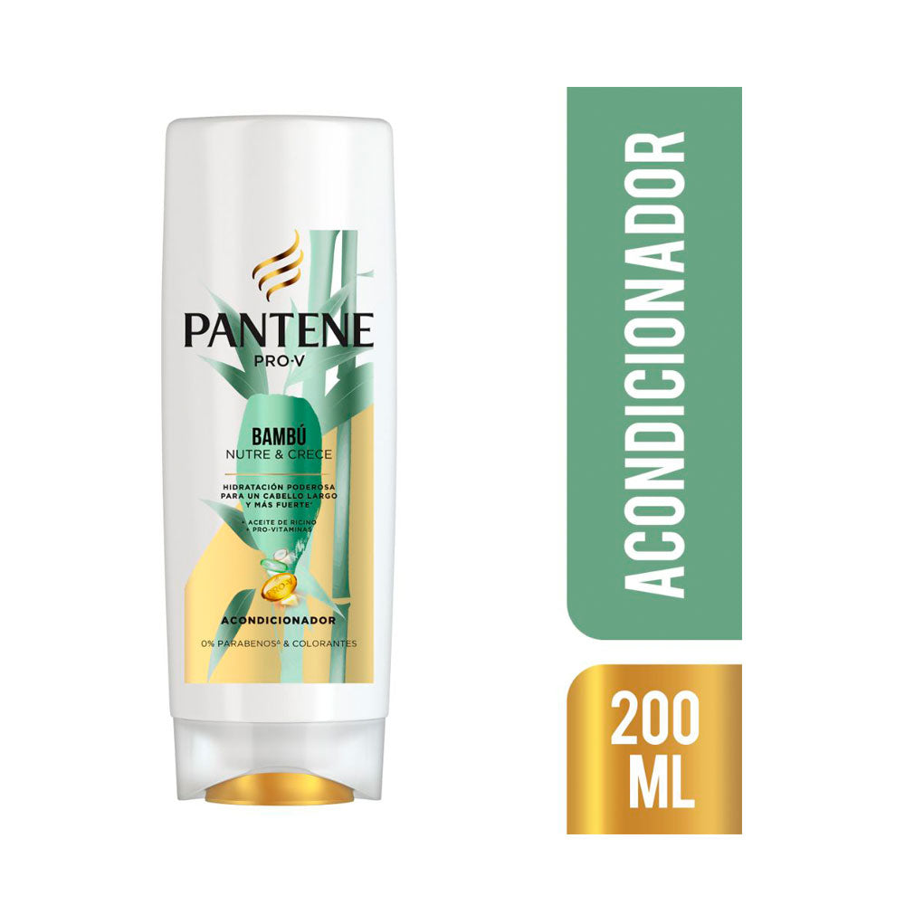 ACONDICIONADOR PANTENE CONTROL CAIDA BAMBU FRASCO 200 ML