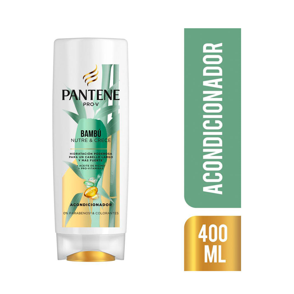 ACONDICIONADOR PANTENE CONTROL CAIDA BAMBU FRASCO 400 ML