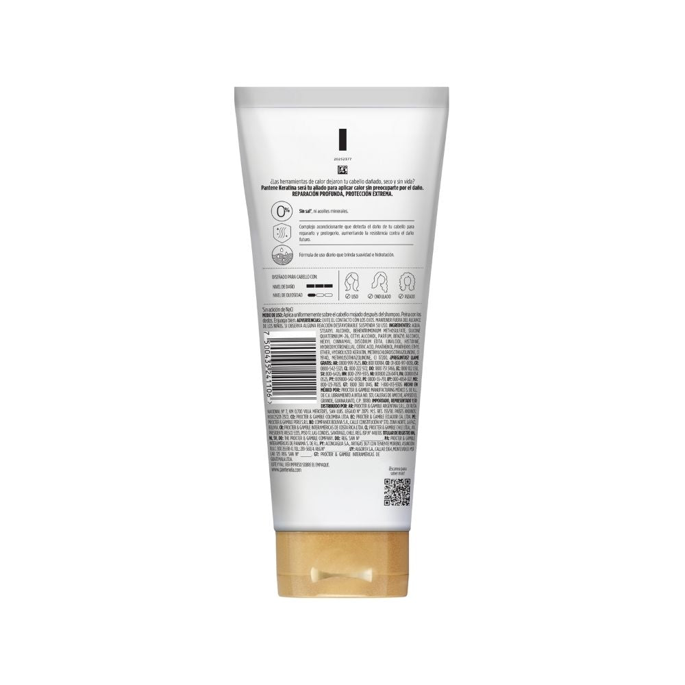 ACONDICIONADOR PANTENE KERATINA FRASCO 250 ML