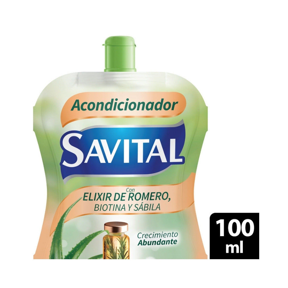 ACONDICIONADOR SAVITAL ELIXIR DE ROMERO DOYPACK 100 ML