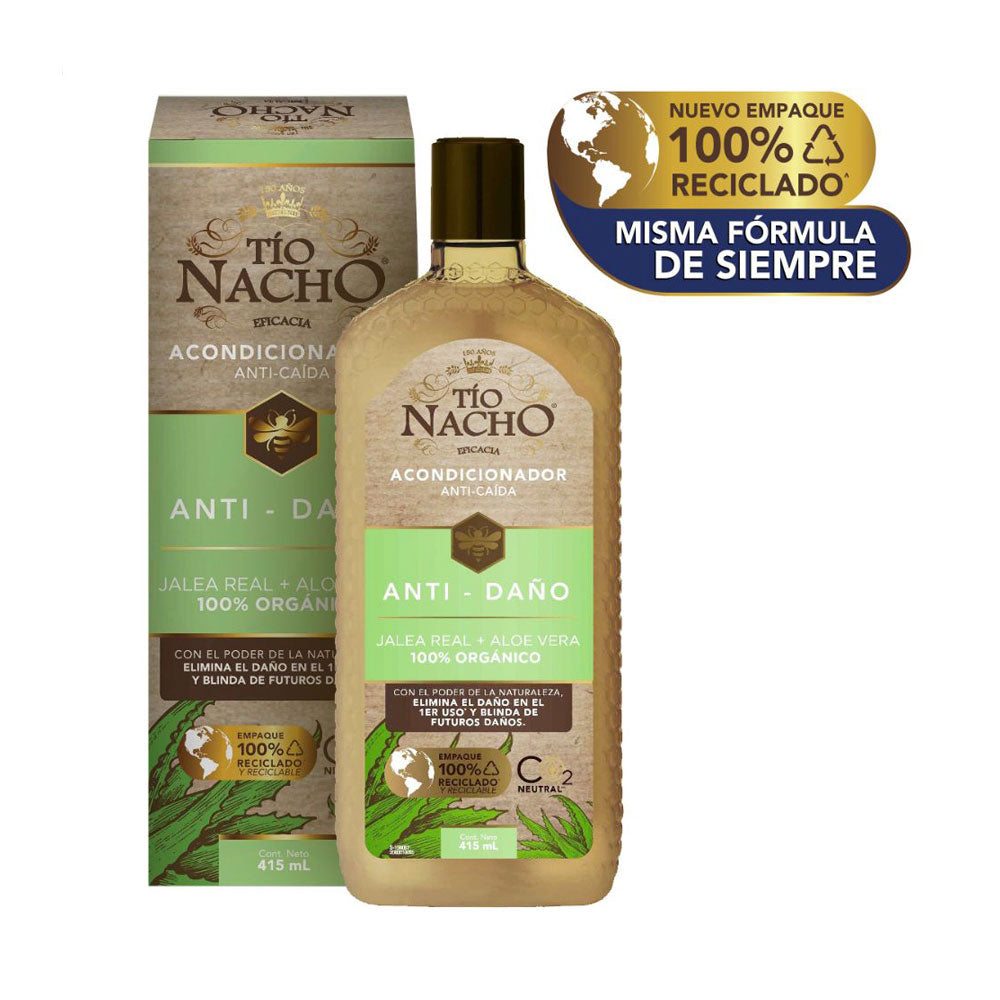 ACONDICIONADOR TIO NACHO ALOE CAJA 415 ML